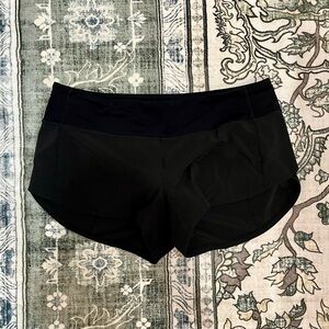 Lululemon Speed-Up Low-Rise Lined Running Shorts 2.5”
